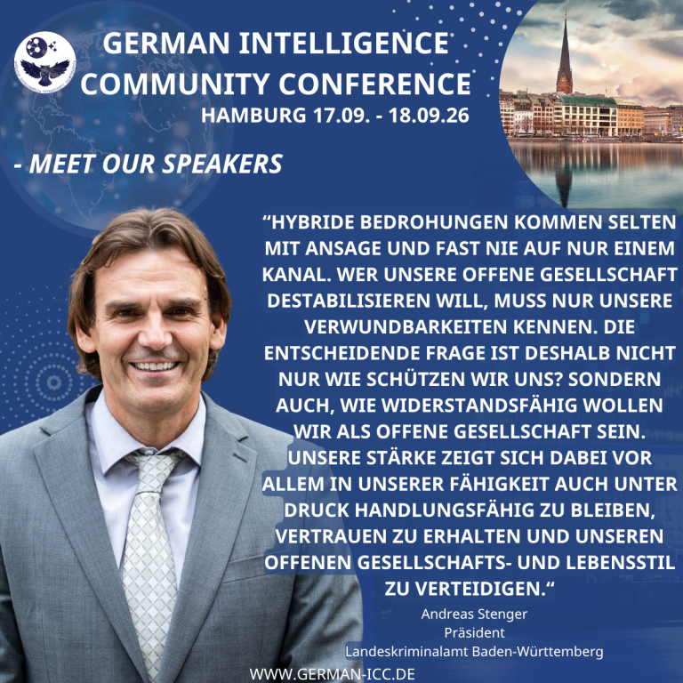 Andreas Stenger GICC 2026